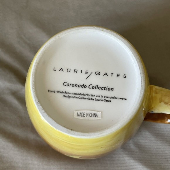 Thanksgiving Coffee Cups Laurie Gates Coronado Collection Set 3 Chilli Pepper - Picture 7 of 11